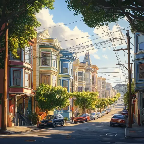 Noe Valley streets in San Francisco